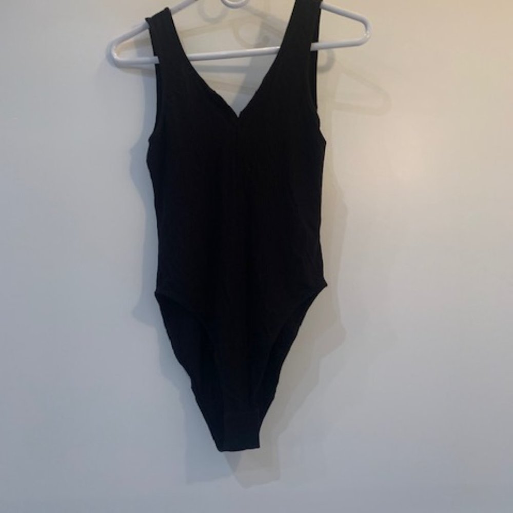 Out From Under Black Bodysuit Urban Outfitters